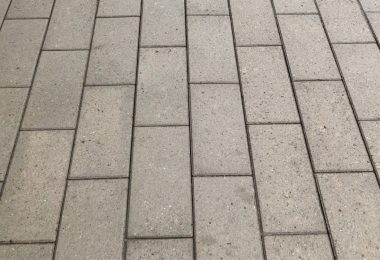 Ren flise der er renset og imprægneret